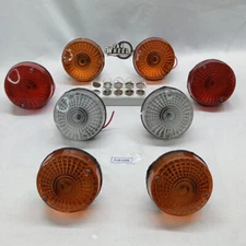Suzuki LJ50 LJ80 Front Rear Indocator Turn Signal Light Set Of 8 Pcs FREE BULB