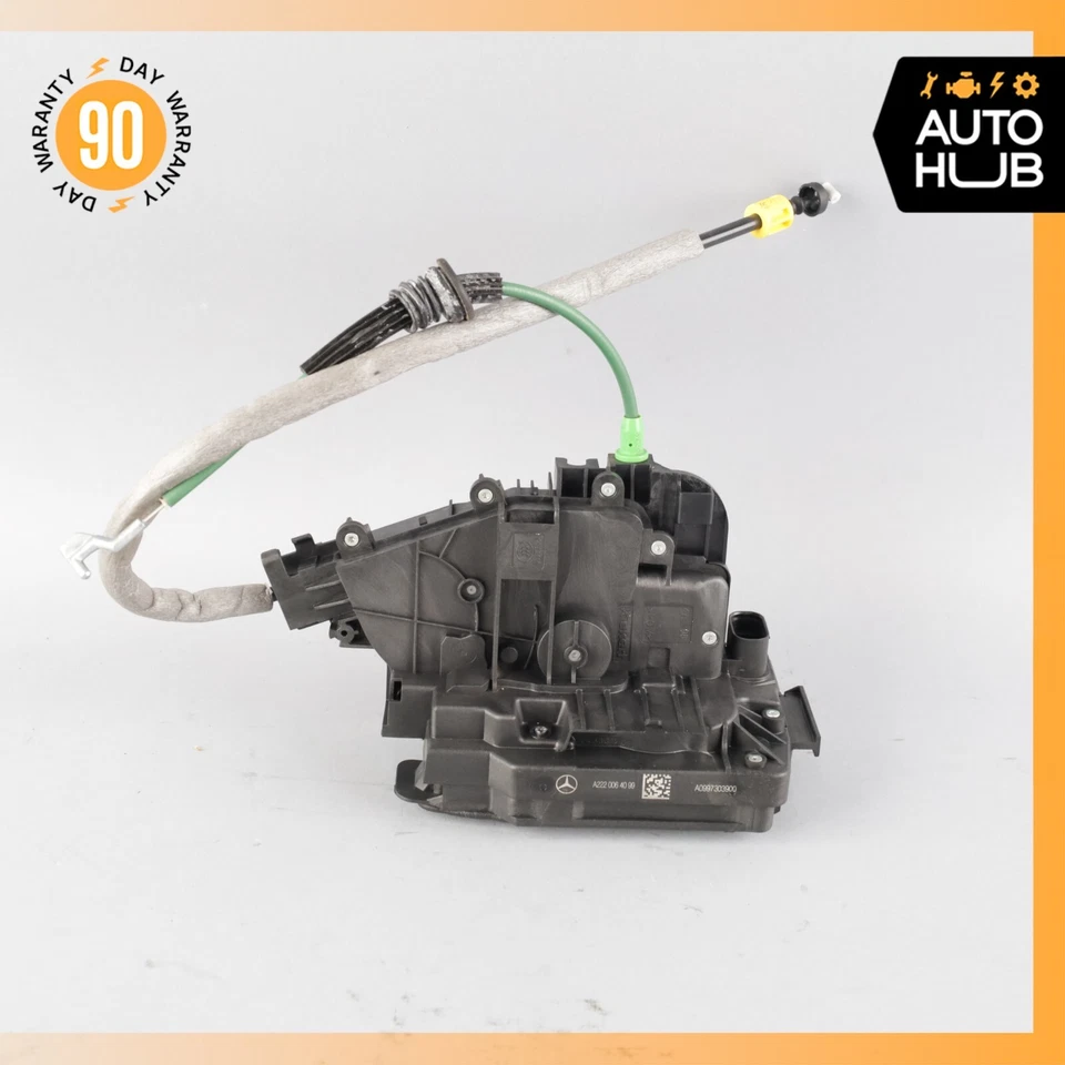 Actuador de pestillo de cerradura de puerta trasera izquierda 15-20 Mercedes W205 C43 AMG C350e OEM Foto 2 de 4