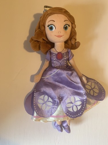 Disney Sofia Plush 13 Disney Store Sofia The First Once Upon A Princess Ebay