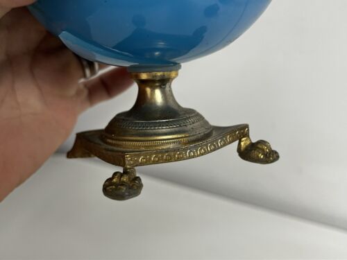Vaso metà secolo Jane Hutchinson Fleurs Des Siècles Opaline & Ormolu LEGGI - Foto 8 di 11