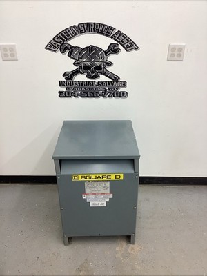 Square D 3PH General Purpose Transformer EE45T3060 45 kVA HV: 380Y/220 LV: 240