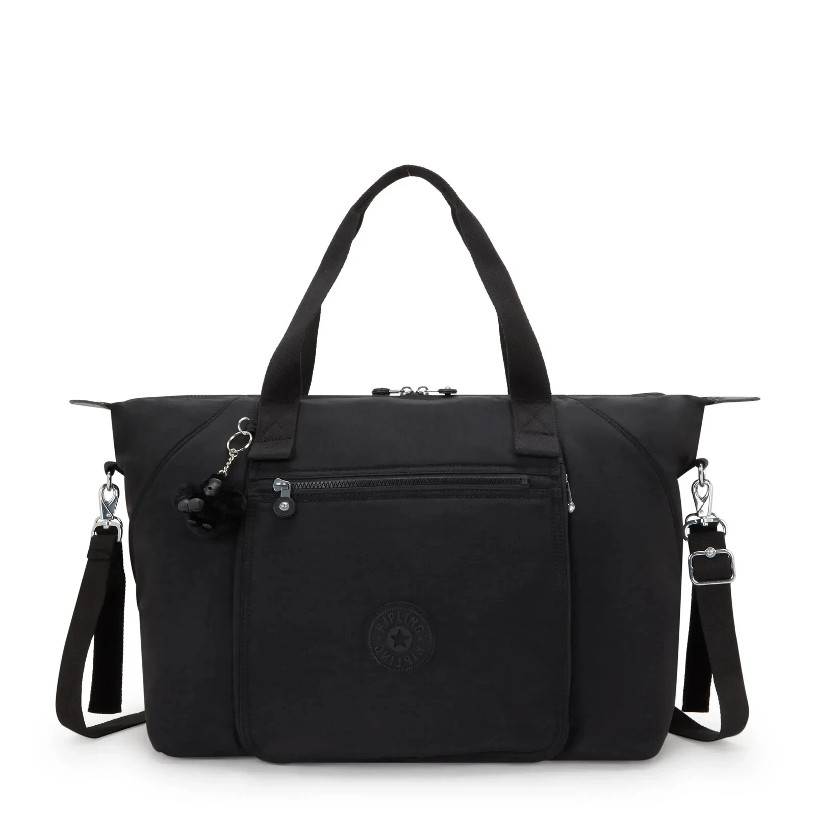 Kipling NEW ART M BABYBAG Large Baby Bag - Black Noir RRP £137