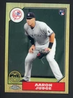 Auction #4 2017 Topps Chrome 1987 Topps Refractor Aaron Judge RC Rookie