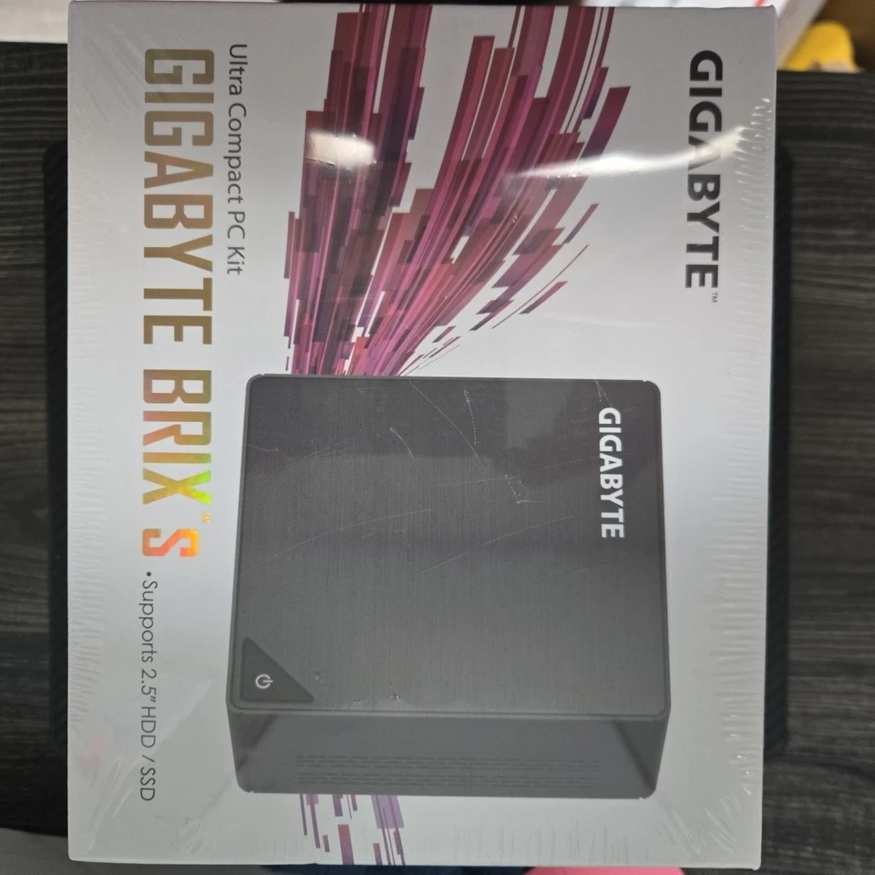 Gigabyte BRIX s Intel J4105 Celeron CPU Mini Barebone Compact PC Kit - Image 2 of 3