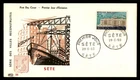 Mayfairstamps France FDC 1958 Sete rebuilt cities First Day Cover aaz_41061