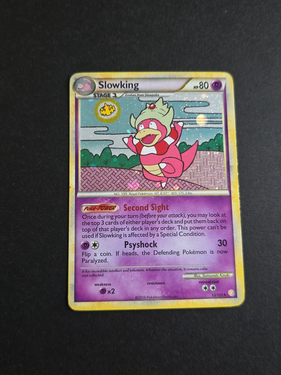 Pokemon - Slowking #12/123 - HeartGold SoulSilver Holo