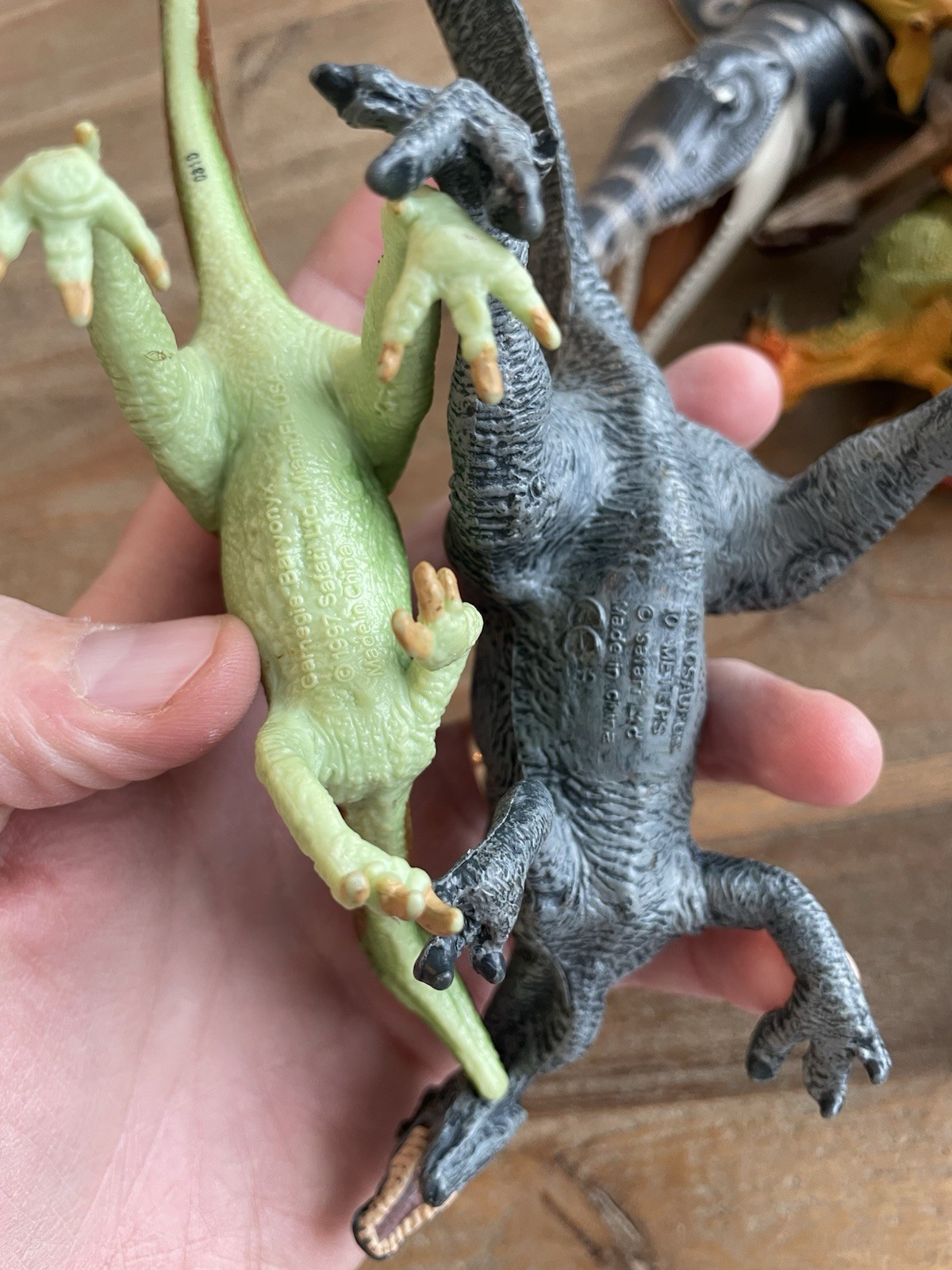 19 Vintage Carnegie Collection Dinosaur Lot Safari LTD Toy Figure Mammoth 2002 +