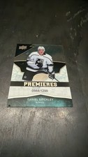 2018-19 Upper Deck Ice Daniel Brickley Premieres Rookie Card #64 /1299. rookie card picture
