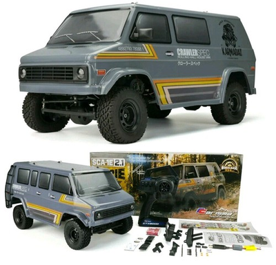 #ad Carisma 78068 SCA 1E PRAIRIE WOLF 1 10th 4WD 324mm Wheelbase RTR Van NEW SEALED $299.95