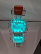 Minecraft Potion Color Changing Light-Up Lamp Decorative Pixelated Orange Top