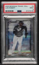 2020 Bowman Transcendent Collection Icons 31/100 Luis Robert #2 PSA 9 MINT 8k3