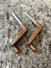 2 Handles for Coffin Casement Window Crank Handle
