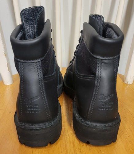 Botas tácticas Danner para mujer 6" patrulla negras GTX GORE-TEX talla 8/hechas en EE. UU. - Imagen 5 de 7