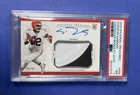 2025 National Treasures Shedeur Sanders Crsovr Rookie Patch Auto #SSS PSA 7 #/99