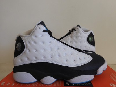 Nike Air Jordan 13 Retro White-Dark Powder Blue-White Sz 9.5