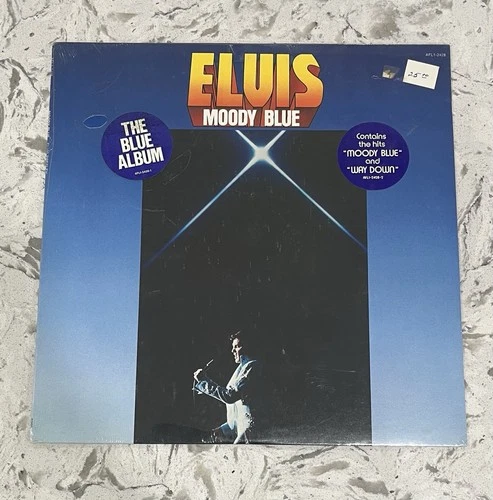 1977 Elvis Presley Moody Blue 12" Vinyl Record SEALED *Combine Shipping*