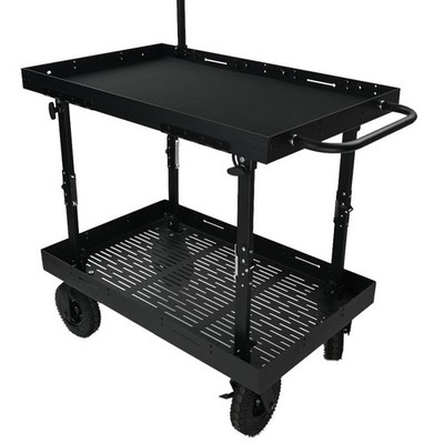 60X100cm Modular Quick-installation Mobile Workbench Lift Folding Cart f/Filming
