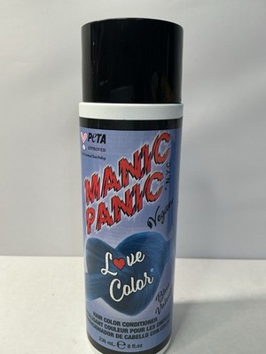 Manic Panic NYC Hair Dye Conditioner Love Color Blue Valentine Vegan PETA   8 Oz