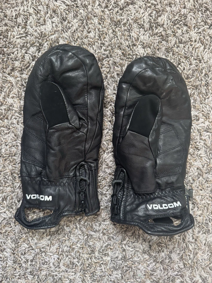 Volcom Service Mitt - Men’s Large - Black Leather - Preowned - In Great Shape - Image 2 of 4