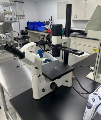Leica DMIL LED Cellfactory Inverted Microscope w/ Leica MC170 HD Camera