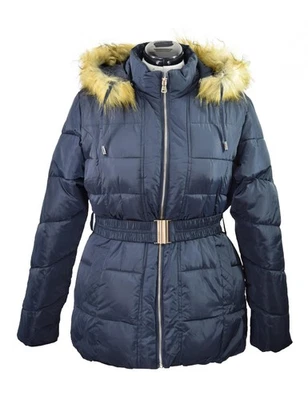 Doudoune femme courte,couleur Bleu marine, taille M - Photo 1/3