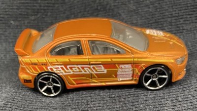 Hot Wheels Lancer Evolution 2010 10-pack Exclusive - Factory Printing Defect ?
