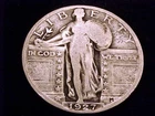 1927-P Standing Liberty Quarter, Very Good Grade