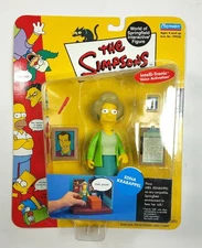 Simpsons World of Springfield Playmates EDNA KRABAPPEL Intelli-Tronic figure New