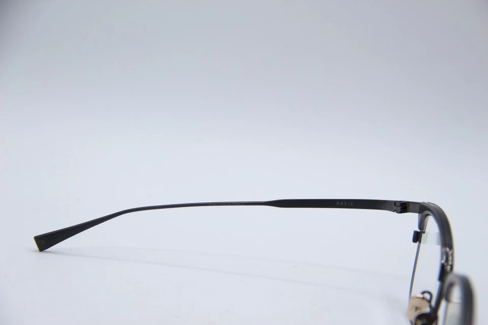 NEW MASUNAGA SINCE 1905 BASIE BLACK AUTHENTIC DESIGNER EYEGLASSES 52-19 - Image 3 of 4