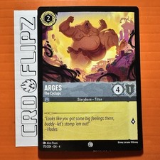 Disney Lorcana TCG - Arges The Cyclops 173/204 Ursula's Return Cold Foil NM