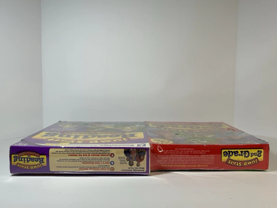 Jump Start 2nd Grade & Reading for 2nd Graders Win/Mac CD-ROM Ages 6-8 - Sealed! - Image 3 of 4