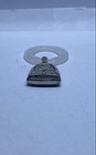 Vintage WEB Sterling Silver 925 Baby Rattle Teething Ring Clock Design 13g — photo 4