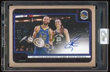 2024 Panini One And One Stephen Curry Timeless Moments Auto Purple /35 #TMA-CUR
