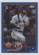 2023 Topps Chrome Update Blue Refractor 97/150 Brett Wisely #USC214 1bi0