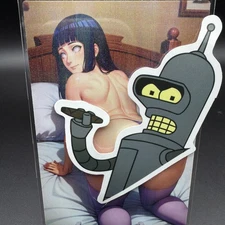 Hinata Hyuga Anime Waifu Card Doujin ACG Goddess Holo