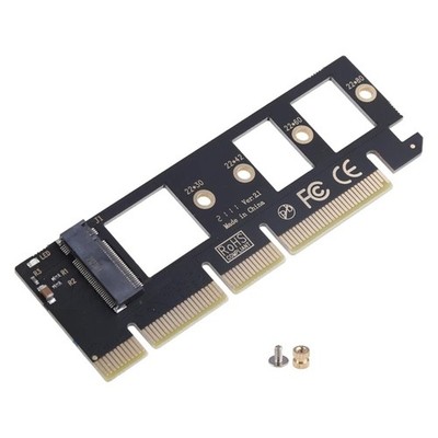 2X(M.2 NVMe SSD auf PCI-E 3.0 X16/X8/X4 Desktop-SSD-Adapterkarte S8S2)1002