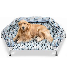 Pyowmgd Orthopedic Dog Bed - Beds 51"L x 32.3"W x 7.8"Th, multicolor