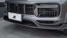 Ms Carbon Fiber Kit Front Bumper Lower Lip Fit Porsche Cayenne 9y0