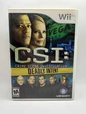 CSI: Deadly Intent - NINTENDO WII (REFURBISHED / COMPLETE / 1 YR GUARANTEE)