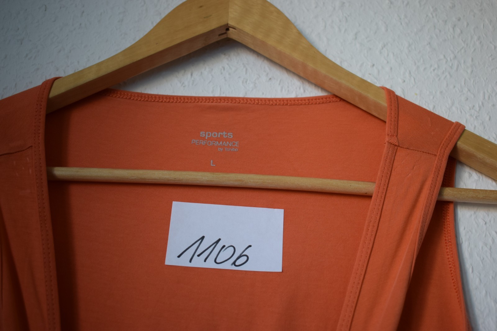 Sports Performance by Tchibo Orange Tank Top - Size L image 3