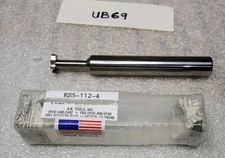 A.B. TOOLS  1/2" X .112" 8 FL X .220" NECK, 7/8" REACH  CARBIDE KEYSEAT CUTTER