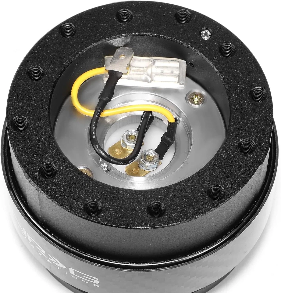 Adaptador de cubo de volante NRG liberación rápida para Eclipse Galant Lancer Mirage Foto 3 de 4