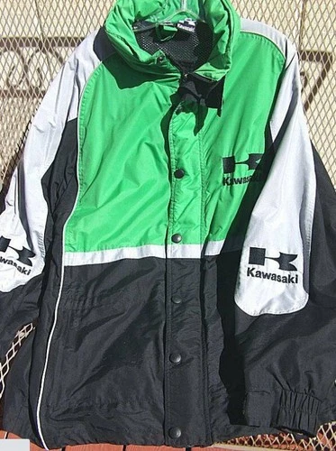 Kawasaki official race team jacket - product listing photo