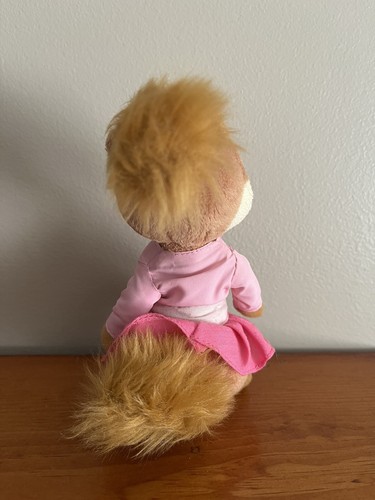 TY Beanie Babies Alvin and the Chipmunks Brittany Plush Squeakquel Toy 6" Pink - Picture 6 of 10