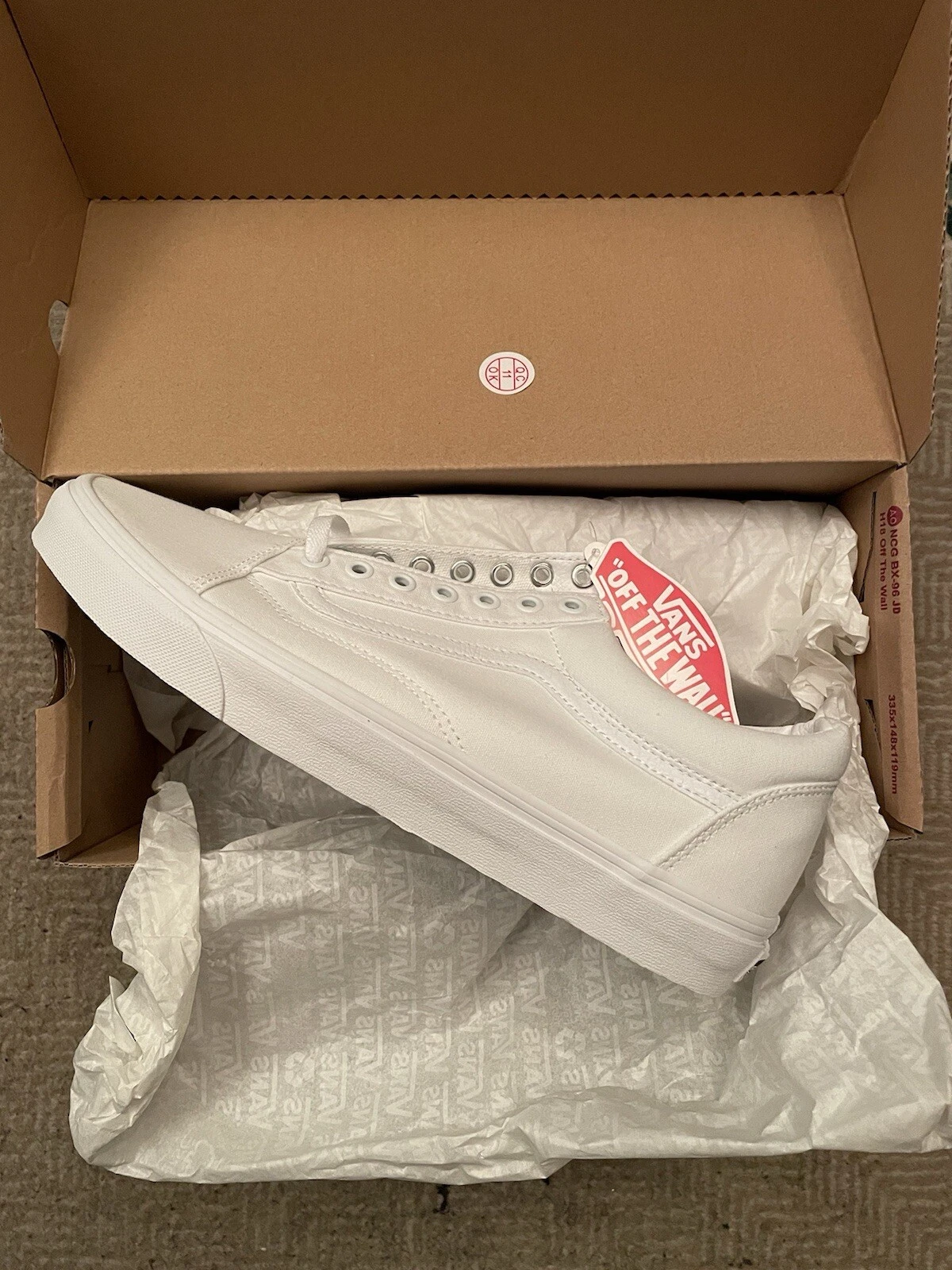 VANS Oldol Skoo vera telaca bianca misu