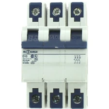 1 Pc ABL Sursum 3D10UM 10AMP 415V 3 Pole D Trip Circuit Breaker