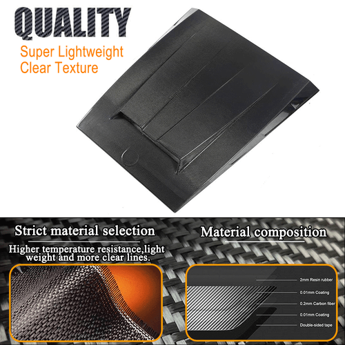 für Mercedes W463 G500 G63 Carbon Front Motorhauben Lufteinlass Entlüftung - Bild 4 von 6