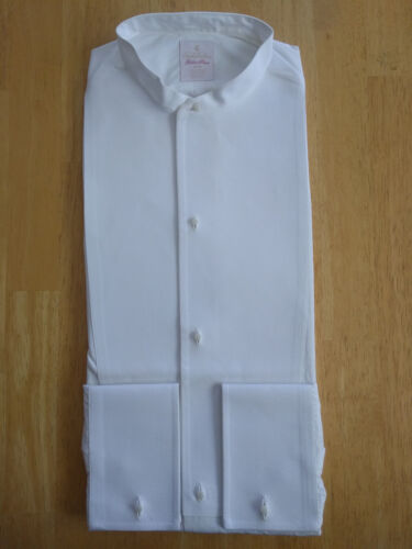 NWOT Brooks Brothers Golden Fleece Detachable Collar Formal Shirt USA 16-34