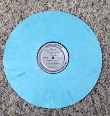 Adolescents La Vendetta BLUE MARBLE VINYL LP Record Punk! NEW SALE! US DUTY FREE