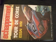 **o Revue échappement n°98 Alpine A 310 V6 de série / le tour de Corse à 20 ans